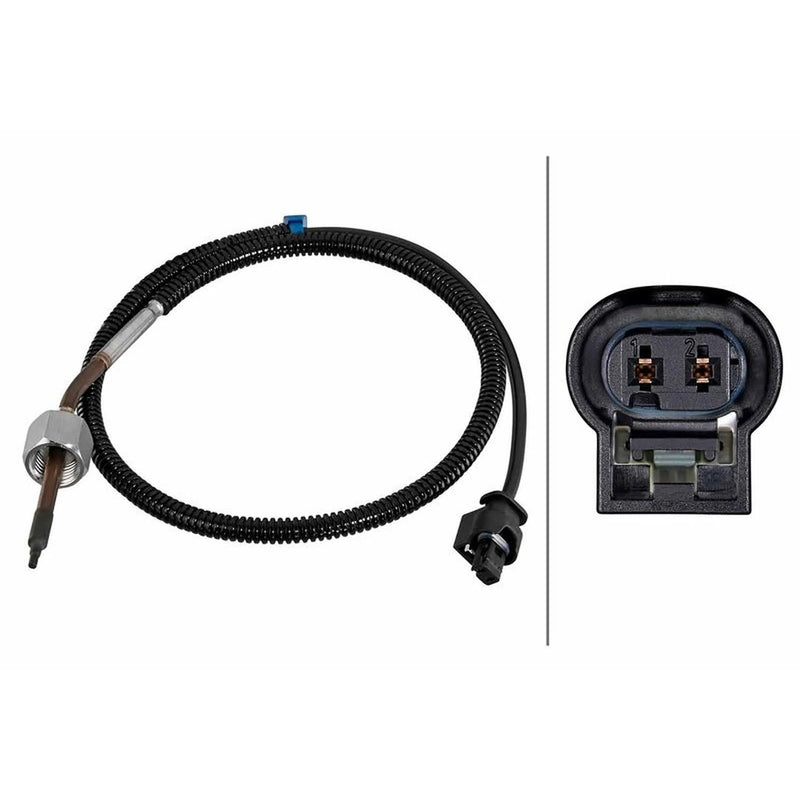 Hella Exhaust Gas Temperature Sensor before soot part fits Mercedes-Benz C-Class
