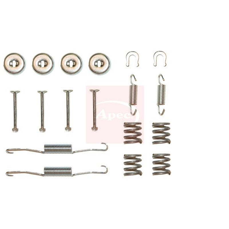 Apec Brake Shoe Accessory Kit Rear fits Toyota Yaris Verso 2000-2005 1.3