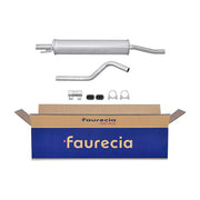 Hella Middle Silencer fits Opel Corsa C 2000-2009 1.0