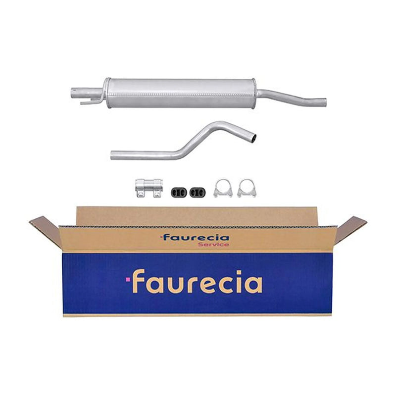 Hella Middle Silencer fits Opel Corsa C 2000-2009 1.0