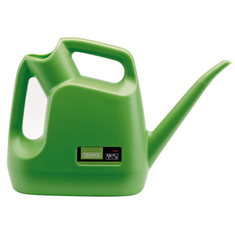 Draper Plastic Watering Can, 1.5L 84293 Draper - Dynamic Drive