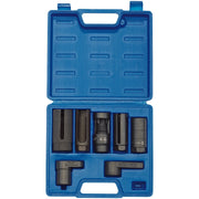 Draper Lambda/Oxygen Sensor Socket Set, 3/8", 1/2" Sq. Dr. (7 Piece) 89765 Draper - Dynamic Drive