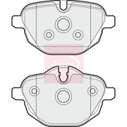 Apec Rear Brake Pad Set PAD1752
