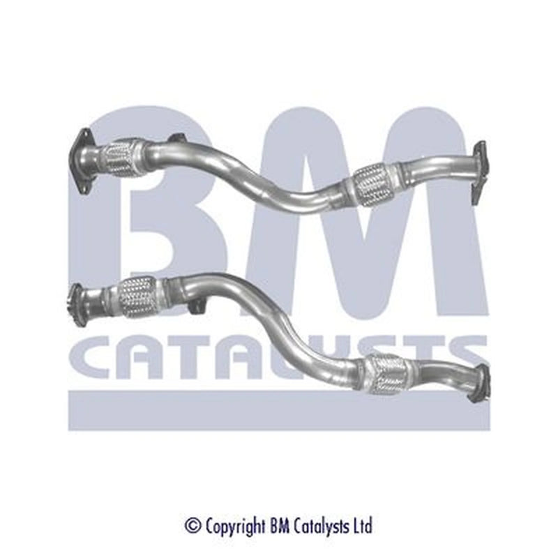 BM Catalysts Exhaust Pipe OD fits Nissan X-Trail I 2001-2008 2.2