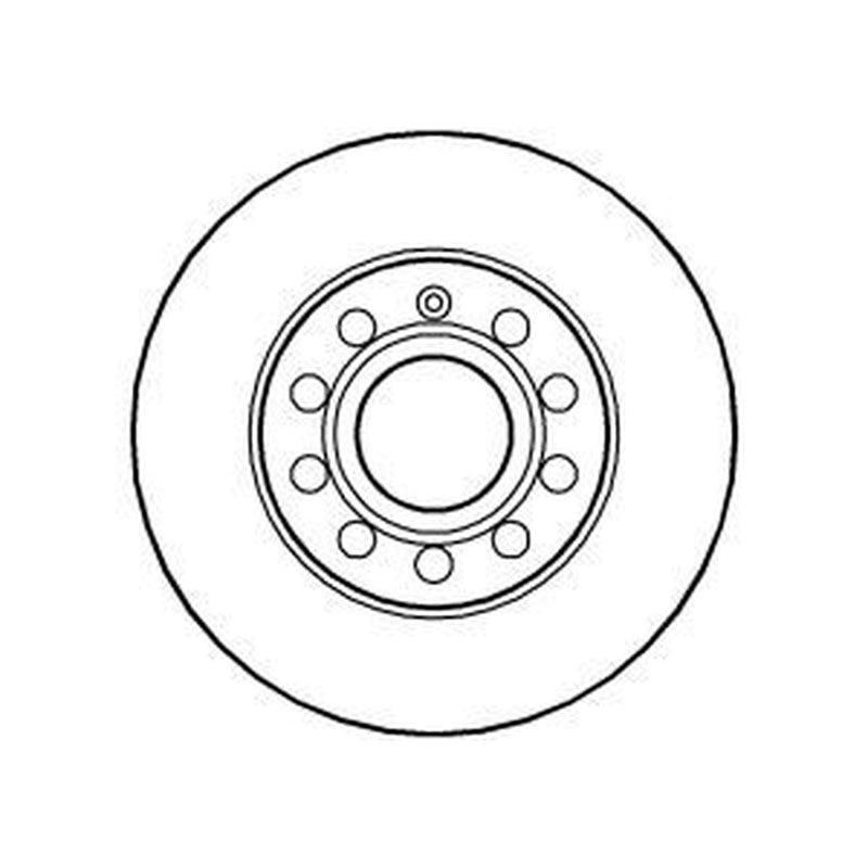 Abtex Front & Rear Brake Discs & Pads fits Skoda Octavia II 2004-2013 1.6 1.8