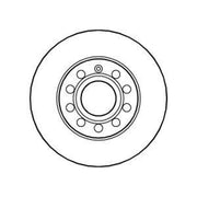 Abtex Front & Rear Brake Discs & Pads fits VW Golf V 2004-2008 1.9 2.0
