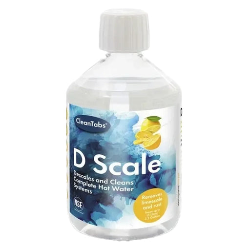 Clean Tabs D Scale 500ml Hot Water System Cleaner & Descaler
