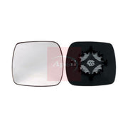 Apec Exterior Wing Mirror Glass Right fits Renault Kangoo 2008 on 1.5 1.6