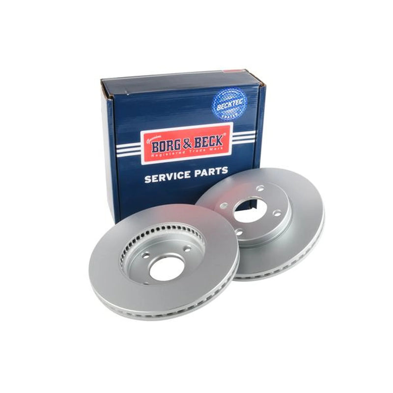 Borg & Beck 2 x Vented Front Brake Discs BBD5503