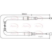 Apec Handbrake Cable Right Rear CAB1048
