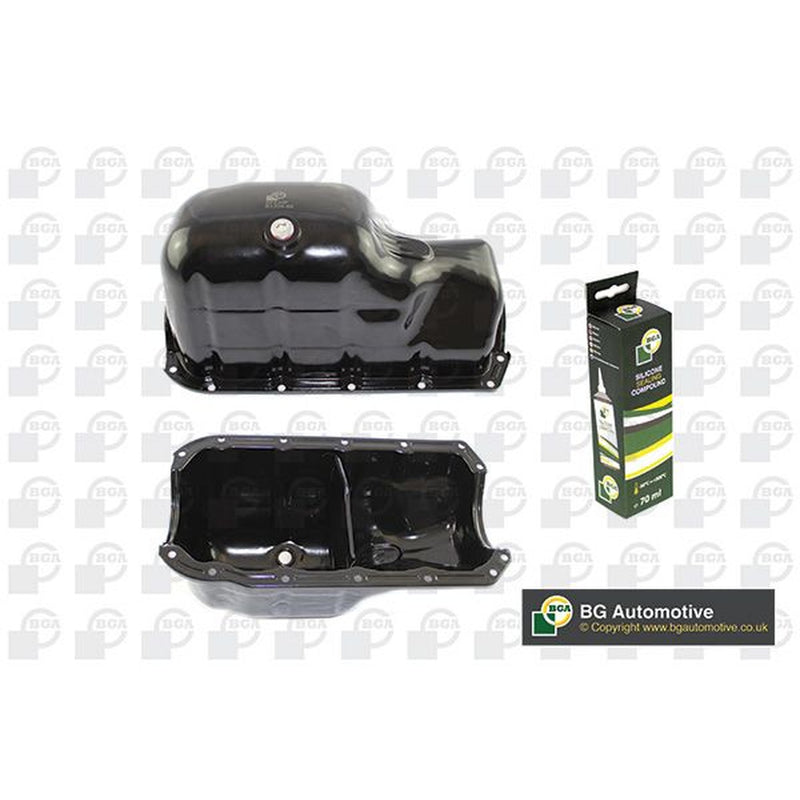 BGA Engine Oil Sump Pan fits Fiat Doblo 2001 on 1.2