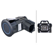 Hella Parking Sensor (PDC) Front fits Citroën C-Crosser 2007-2012 2.2 2.4