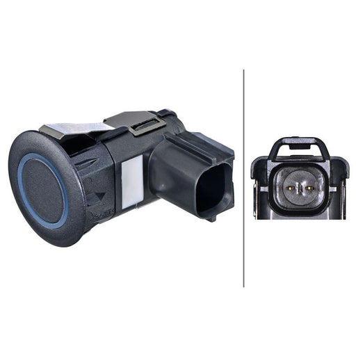 Hella Parking Sensor (PDC) Front fits Citroën C-Crosser 2007-2012 2.2 2.4
