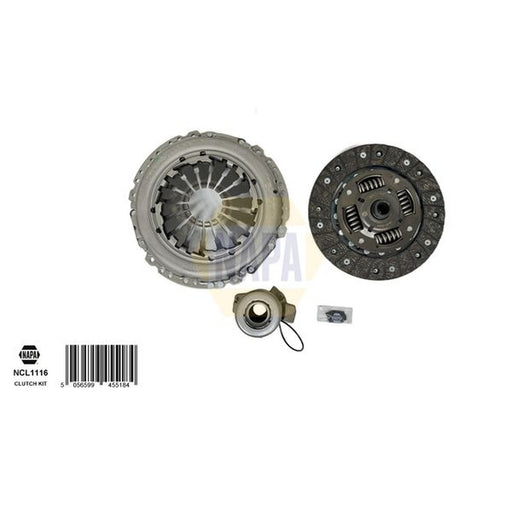 NAPA Clutch Kit Set 3pc fits Chevrolet Aveo 2011-2015 1.3
