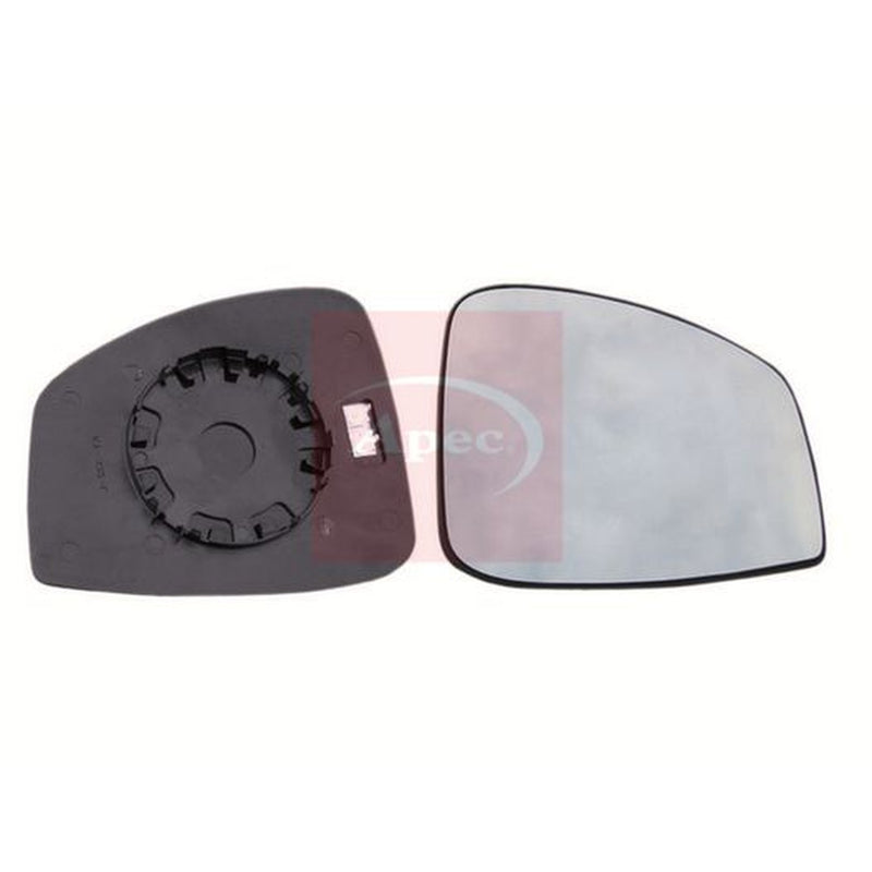 Apec Exterior Wing Mirror Glass Left fits Renault Grand Scénic III 2009-2016