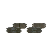 Bosch Front & Rear Pads fits Hyundai Terracan 2001-2006 3.5