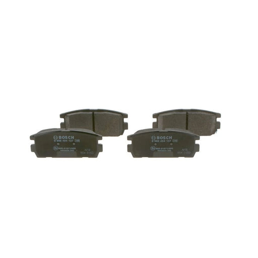 Bosch Front & Rear Pads fits Hyundai Terracan 2003-2006 2.9