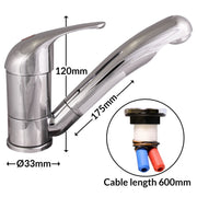Single Lever Mixer Kama 33mm Tap Nova - Dynamic Drive