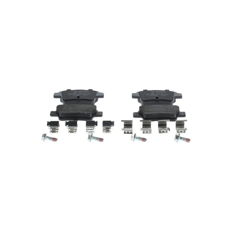 Bosch Front & Rear Pads fits Abarth Grande Punto 2007-2010 1.4