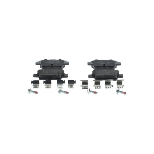 Bosch Front & Rear Pads fits Abarth Grande Punto 2007-2010 1.4