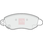 Apec Front Brake Pad Set fits Ford Transit 2000-2006 2.0 2.3 2.4