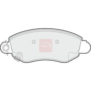 Apec Front Brake Pad Set PAD1167