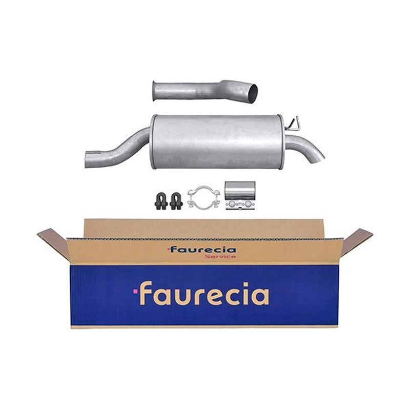 Hella End Silencer Rear fits Renault Laguna I 1996-2001 1.9 2.2