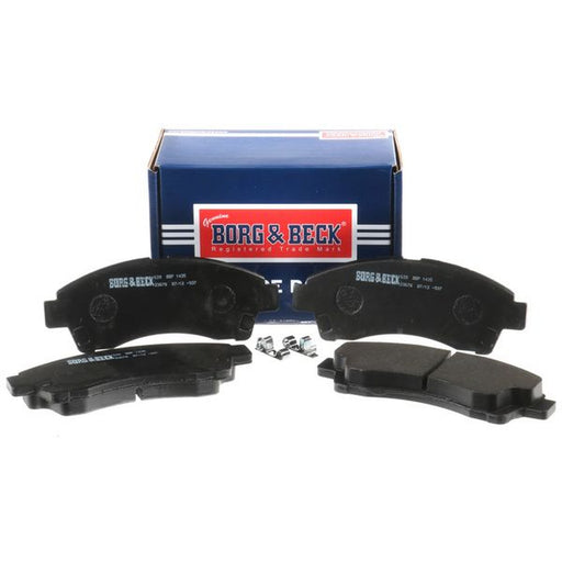 Borg & Beck Front Brake Vented Discs & Pads fits Mazda B-Serie 1996-1999 2.5