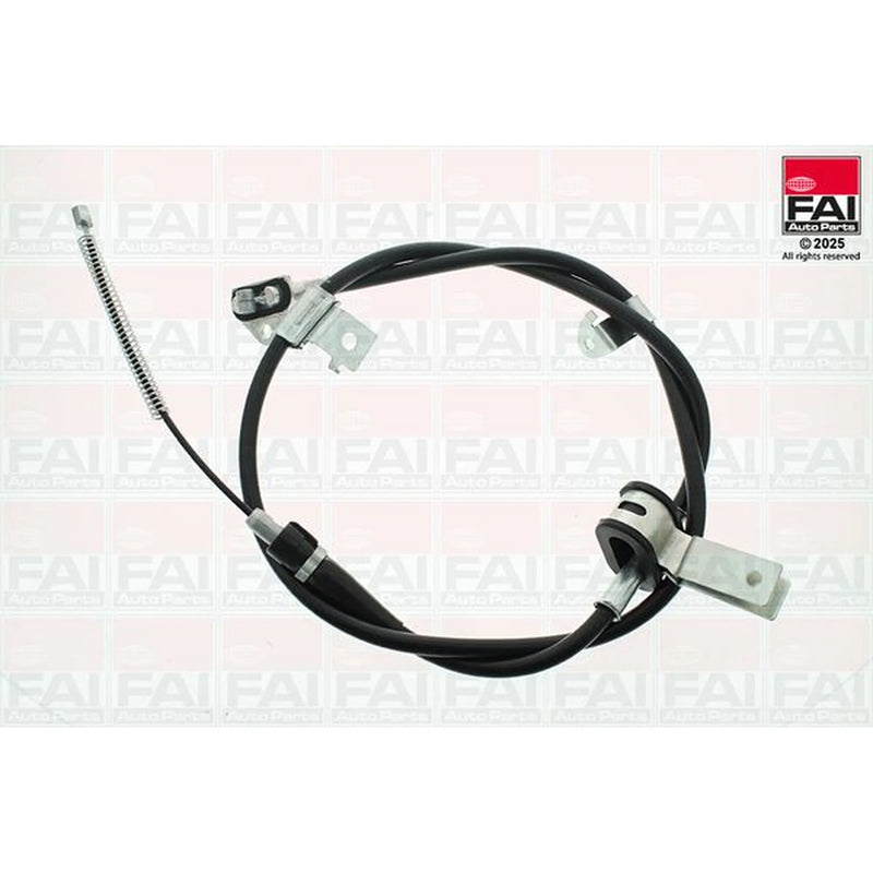 FAI Handbrake Cable Right Rear fits Nissan Pixo 2009 on 1.0