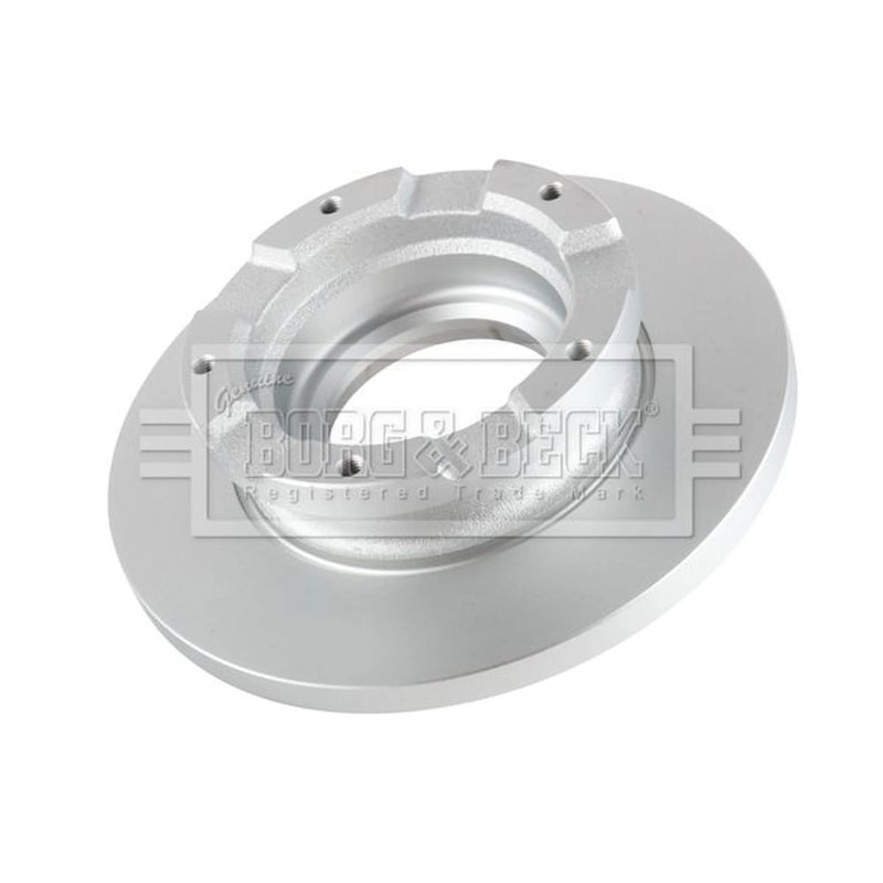 Borg & Beck 2 x Solid Rear Brake Discs BBD5932S-x2