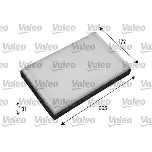 Valeo Cabin Air Filter (Pollen Filter) 698770