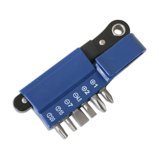 Laser Mini Ratchet Bit Set 7pc 2562 Laser - Dynamic Drive