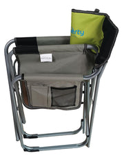 Liberty Lime Directors Chair with Side Table Camping Caravan Liberty - Dynamic Drive