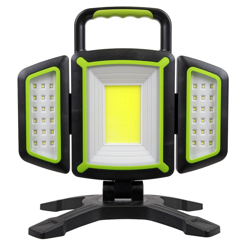 Sealey Rechargeable Flexible Floodlight 18W COB & 9W SMD LED LED18WFL Sealey - Dynamic Drive