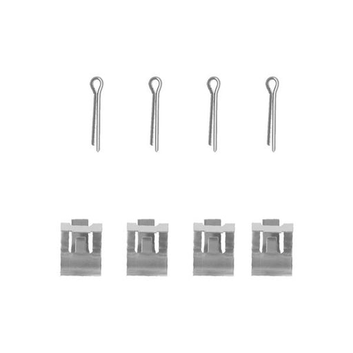 Bosch Brake Pad Accessory Fitting Kit Front fits Ford Fiesta 1976-1983