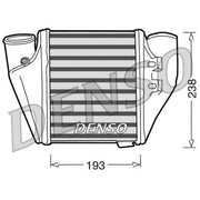 Denso Intercooler (Charge Air Cooler) Right DIT02007