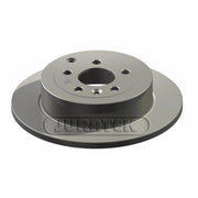 Juratek 2 x Solid Rear Brake Discs LAN114