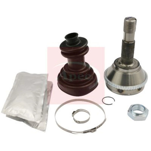 Apec CV Axle Shaft Assembly Wheel Side ACV1095