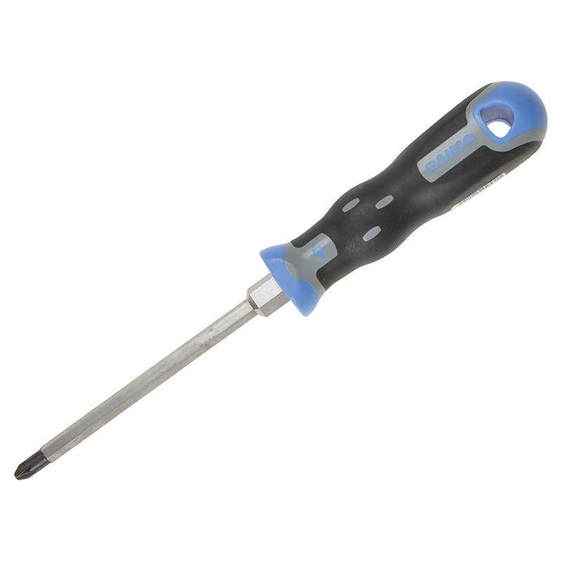 Bahco Tekno+ Screwdriver Pozidriv Tip PZ2 x 125mm Hex Shank Bahco - NN4 Online