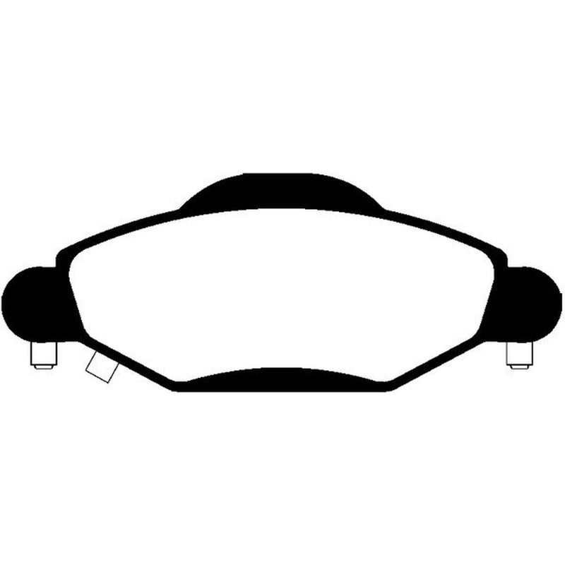 Abtex Front Brake Pad Set fits Toyota Yaris/Vitz 1999-2005 1.0 1.3 1.4