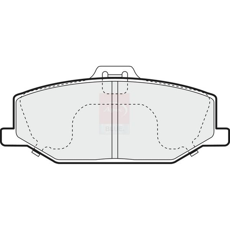 Apec Front Brake Pad Set fits Suzuki Jimny Closed Off-Road Vehicle 1998 on 1.3