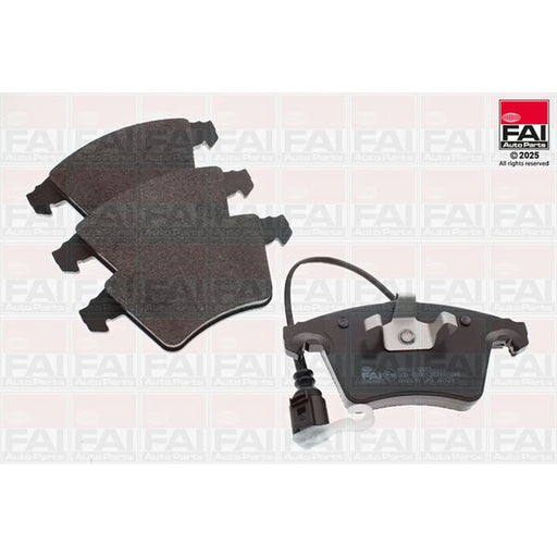 FAI Front Brake Pad Set fits VW California T6 Camper 2015-2024 2.0