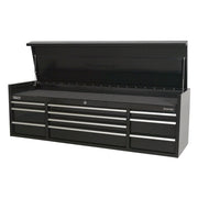 Sealey Topchest 10 Drawer 1830mm Heavy-Duty Black PTB181510 Sealey - Dynamic Drive