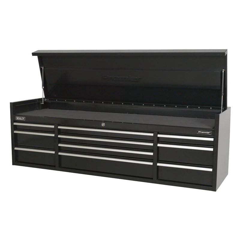 Sealey Topchest 10 Drawer 1830mm Heavy-Duty Black PTB181510 Sealey - Dynamic Drive