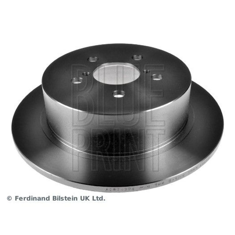 Blue Print 2 x Solid Rear Brake Discs ADS74324-x2