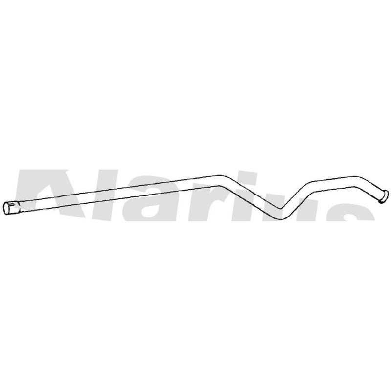 Klarius Exhaust Pipe OD fits Renault Laguna II 2005-2007 1.9 2.0