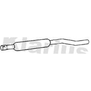 Klarius Box With Centre Pipe Centre fits BMW 1 Sports Hatch 2015-2019