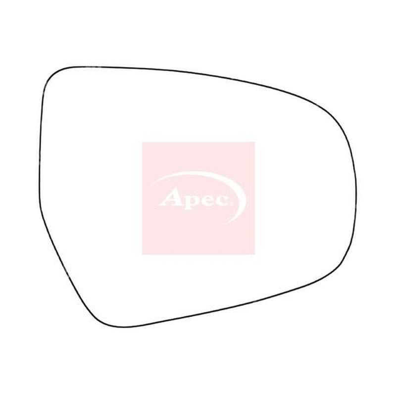 Apec Exterior Wing Mirror Glass Right fits Suzuki SX4 S-Cross 2013-2022