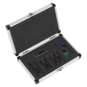 Sealey Indexable 8mm Lathe Turning Tool Set 7pc SM3025CS5 Sealey - Dynamic Drive