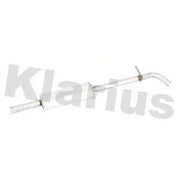 Klarius Box With Centre Pipe Centre fits Renault Captur I 2013-2018 1.2